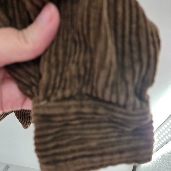 Vintage Best Authentic The Great Outdoors Brown 100% Cotton Corduroy Large - Picture 4 of 12